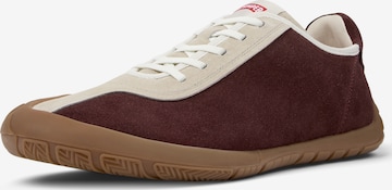 Sneaker bassa 'Peu Path Twins' di CAMPER in rosso: frontale