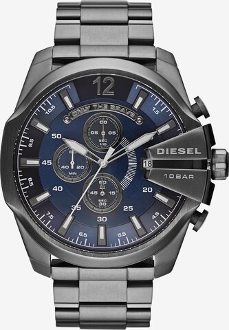 DIESEL Uhr 'Mega Chief' in Grau