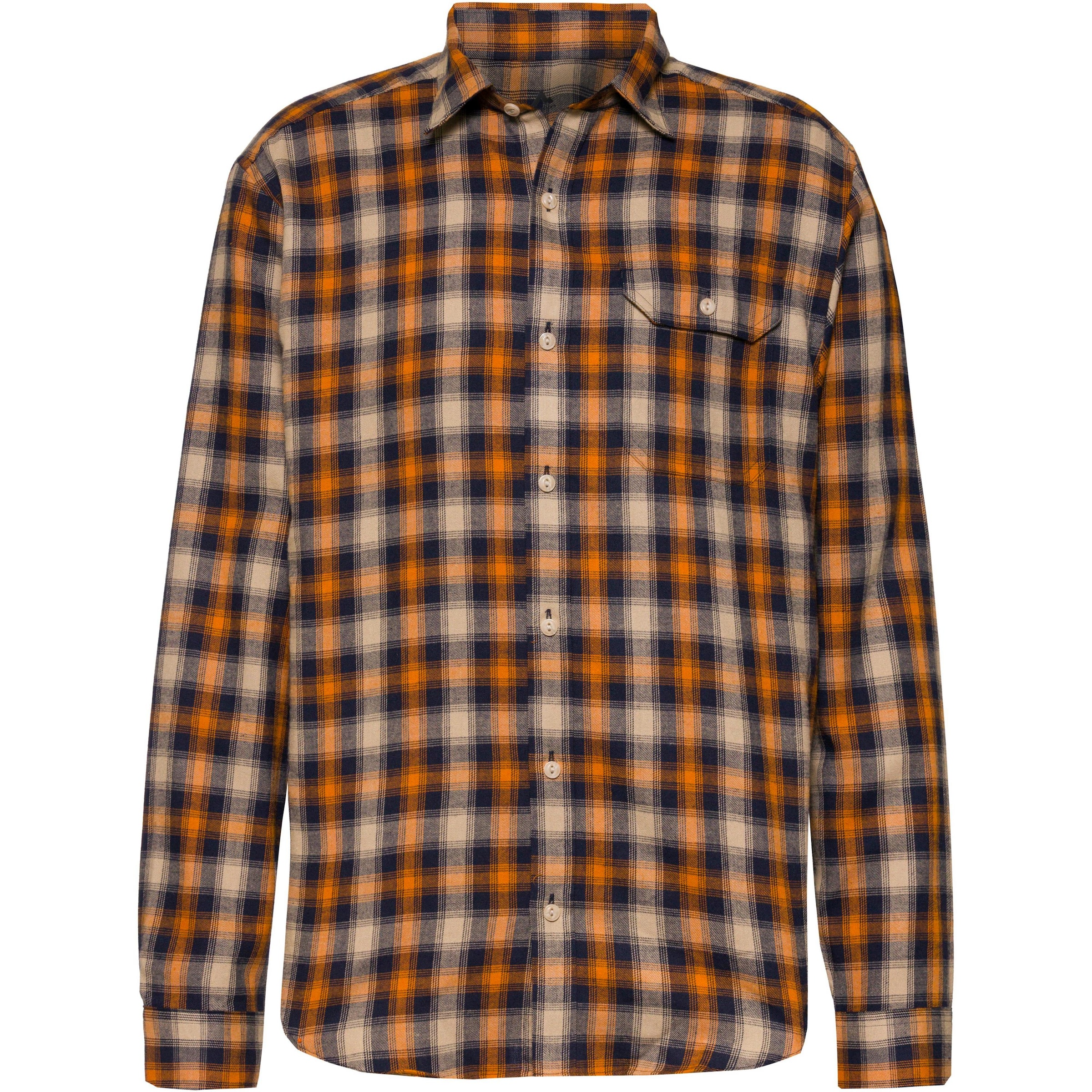 MCKINLEY Regular fit Button Up Shirt 'Quebec' in Orange: front