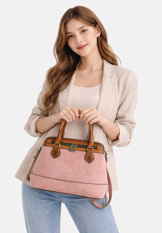 HARPA Shoulder Bag 'VALERA' in Pink: front