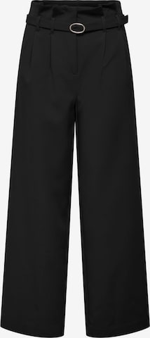 ONLY Pleat-Front Pants 'Payton-Maia' in Black: front