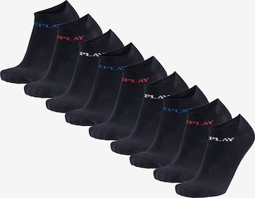 REPLAY Ponožky – černá: přední strana