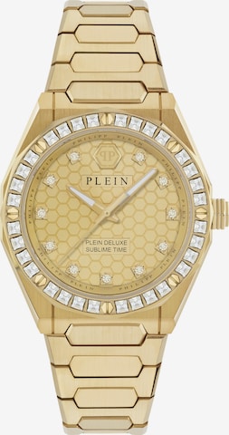 Montre à affichage analogique Philipp Plein Watches en or : devant