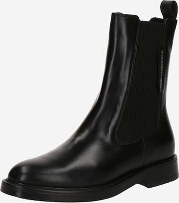 juoda Karl Lagerfeld „Chelsea“ batai: priekis