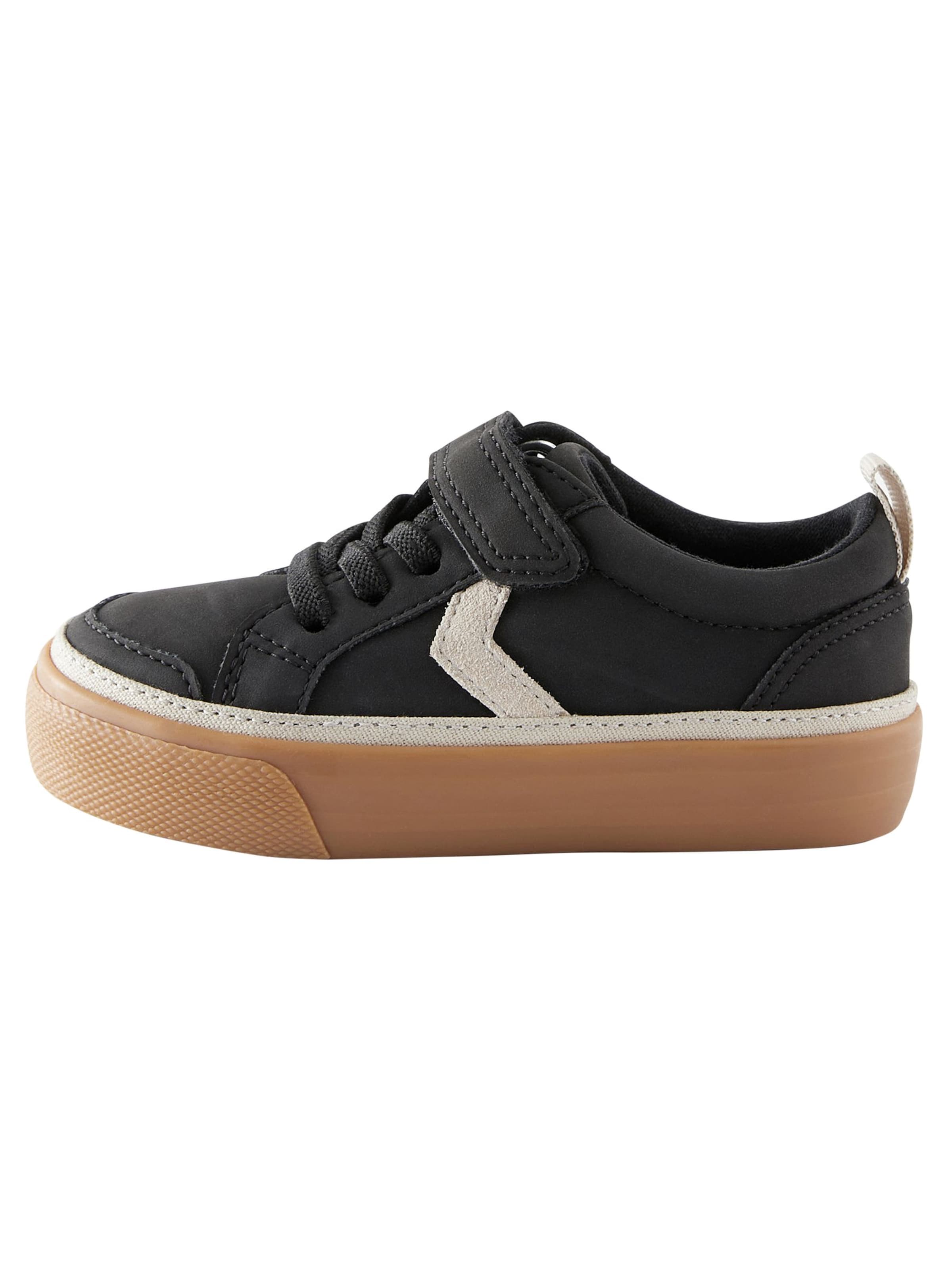 Next Trainers 'Chevron' in Black: front