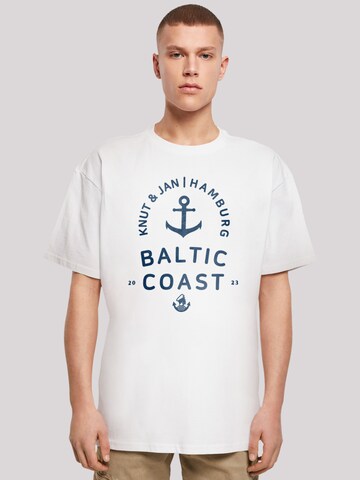 T-Shirt F4NT4STIC en blanc : devant