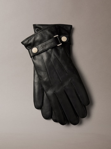 Mezzoguanti di Calvin Klein in nero