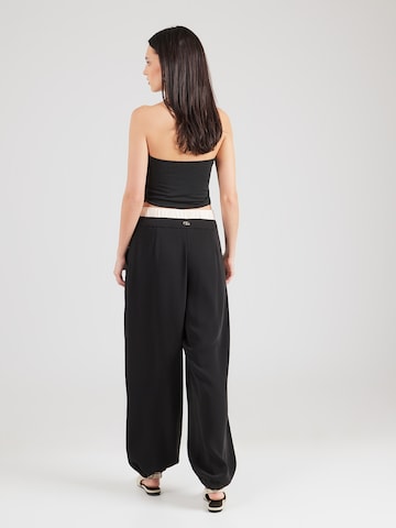 Liu Jo Baggy Брюки со складками в Черный