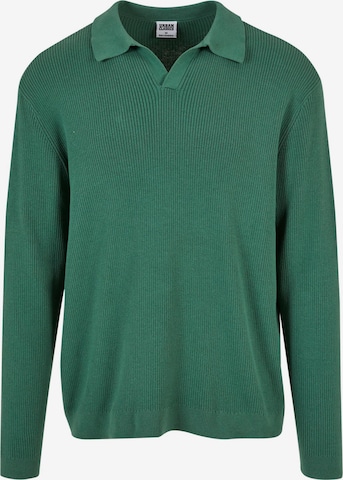 Pull-over Urban Classics en vert : devant