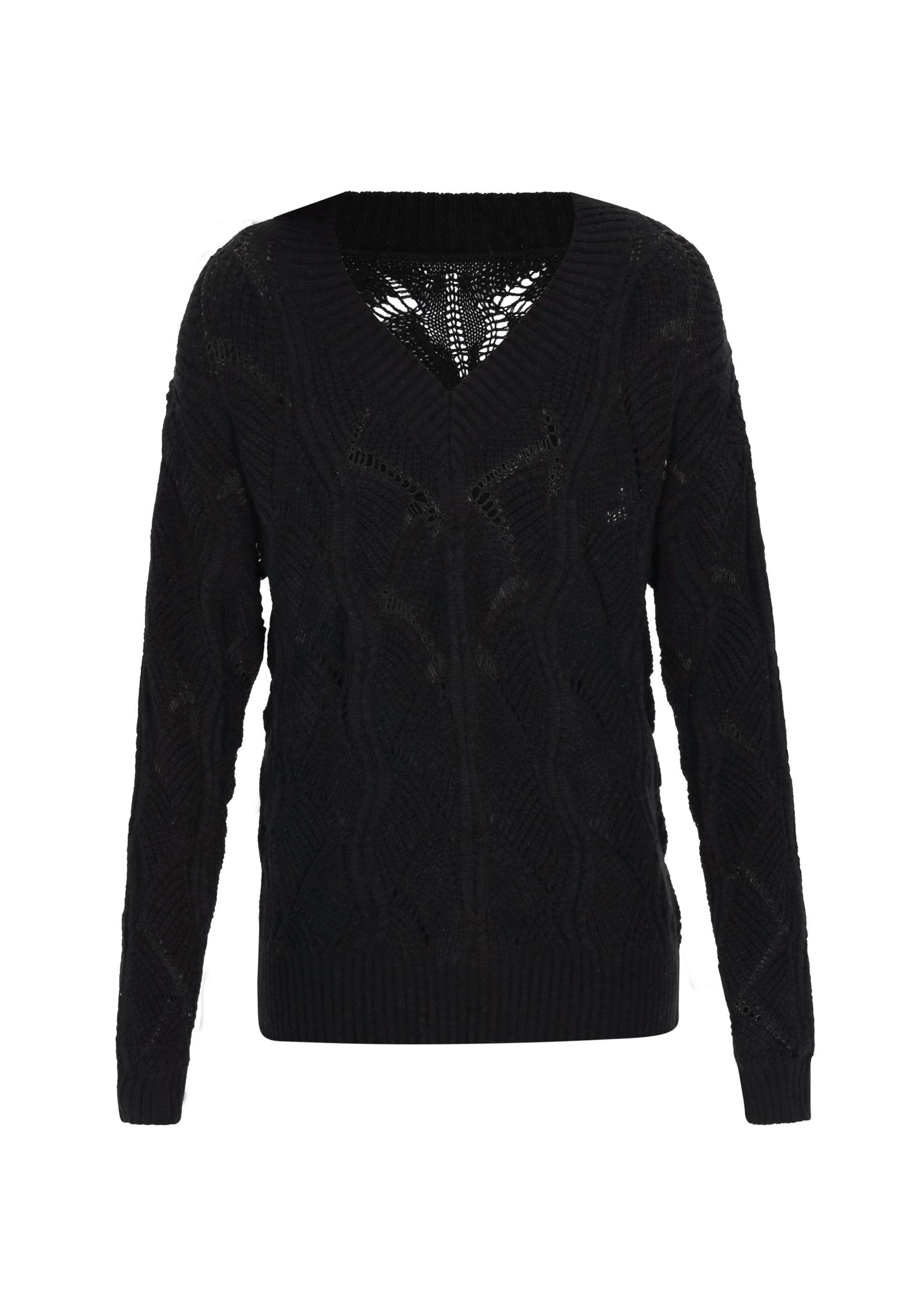 Pull-over 'Fashion Look' MAIRE en noir : devant