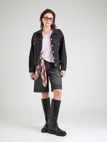 T-shirt 'PCALICE' PIECES Curve en violet