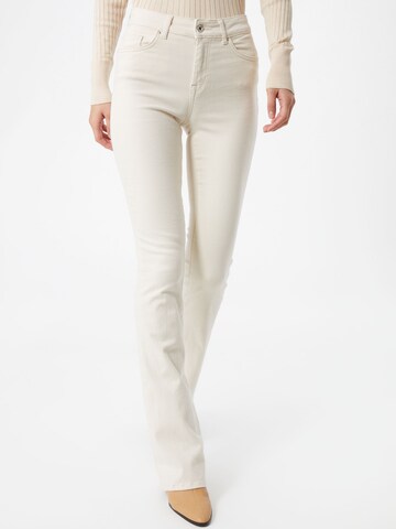 ONLY Boot cut Jeans 'Blush' in White: front