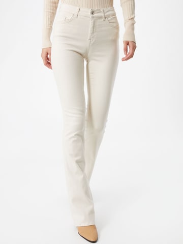 ONLY - Bootcut Calças de ganga 'Blush' em branco: frente