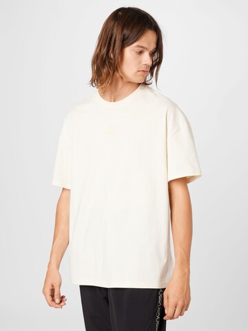 PUMA Majica | bela barva: sprednja stran