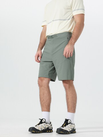 YOUTHUP Regular Workout Pants 'Trockenbahn' in Green