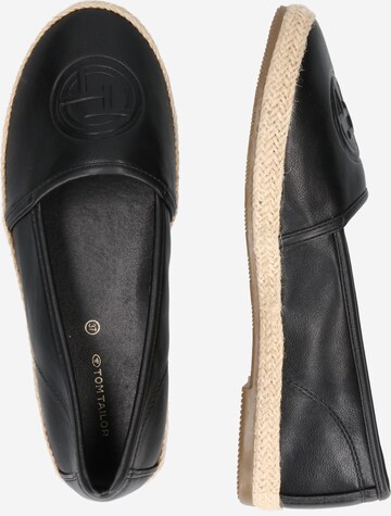 Espadrilles TOM TAILOR en noir