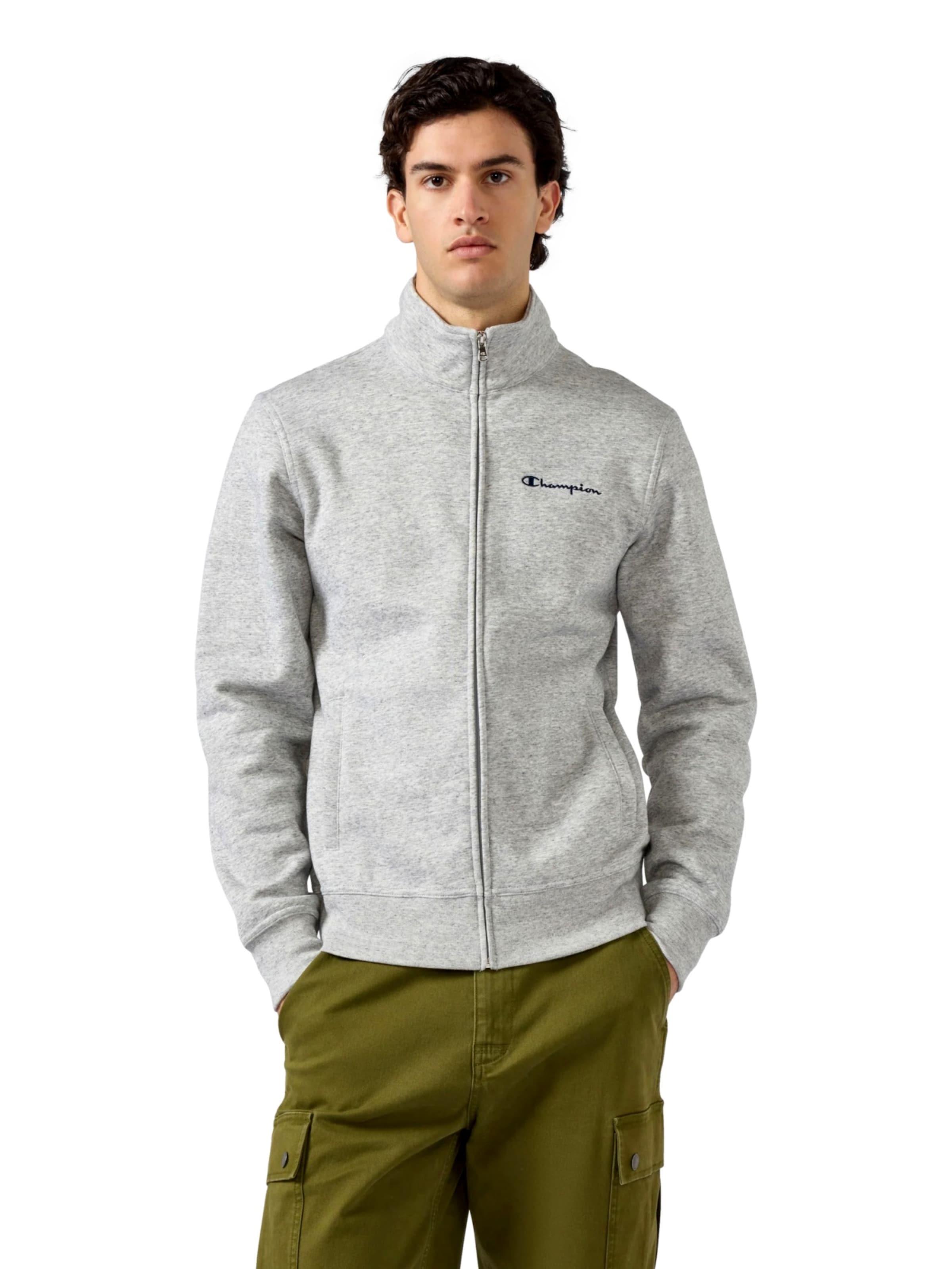 Champion Authentic Athletic Apparel Sweatjakke i grå: forside