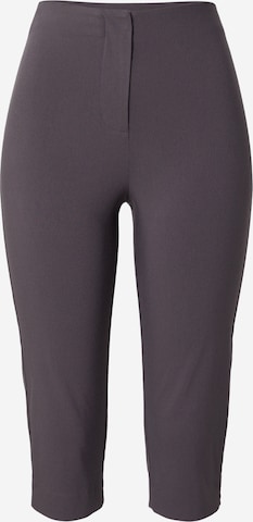TOPSHOP Skinny Housut 'CARA BENGALINE' värissä harmaa: etupuoli