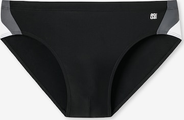 SCHIESSER Swim Trunks in Black: front