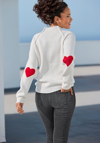 Pullover di LASCANA in bianco