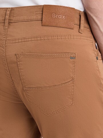 BRAX Regular Trousers ' Cadiz ' in Brown