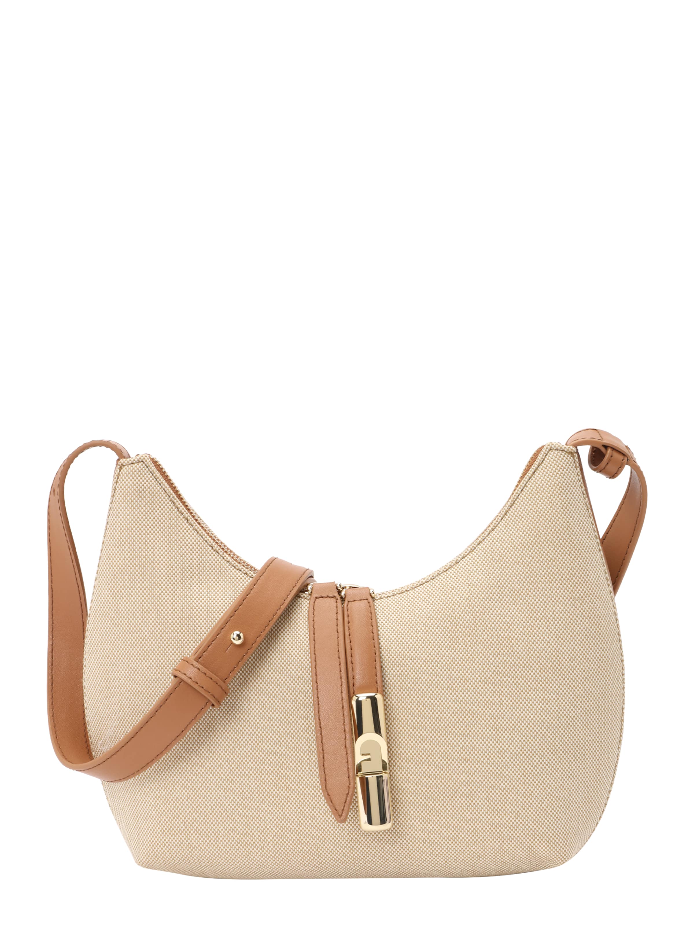 FURLA Olkalaukku 'Goccia' värissä beige: etupuoli