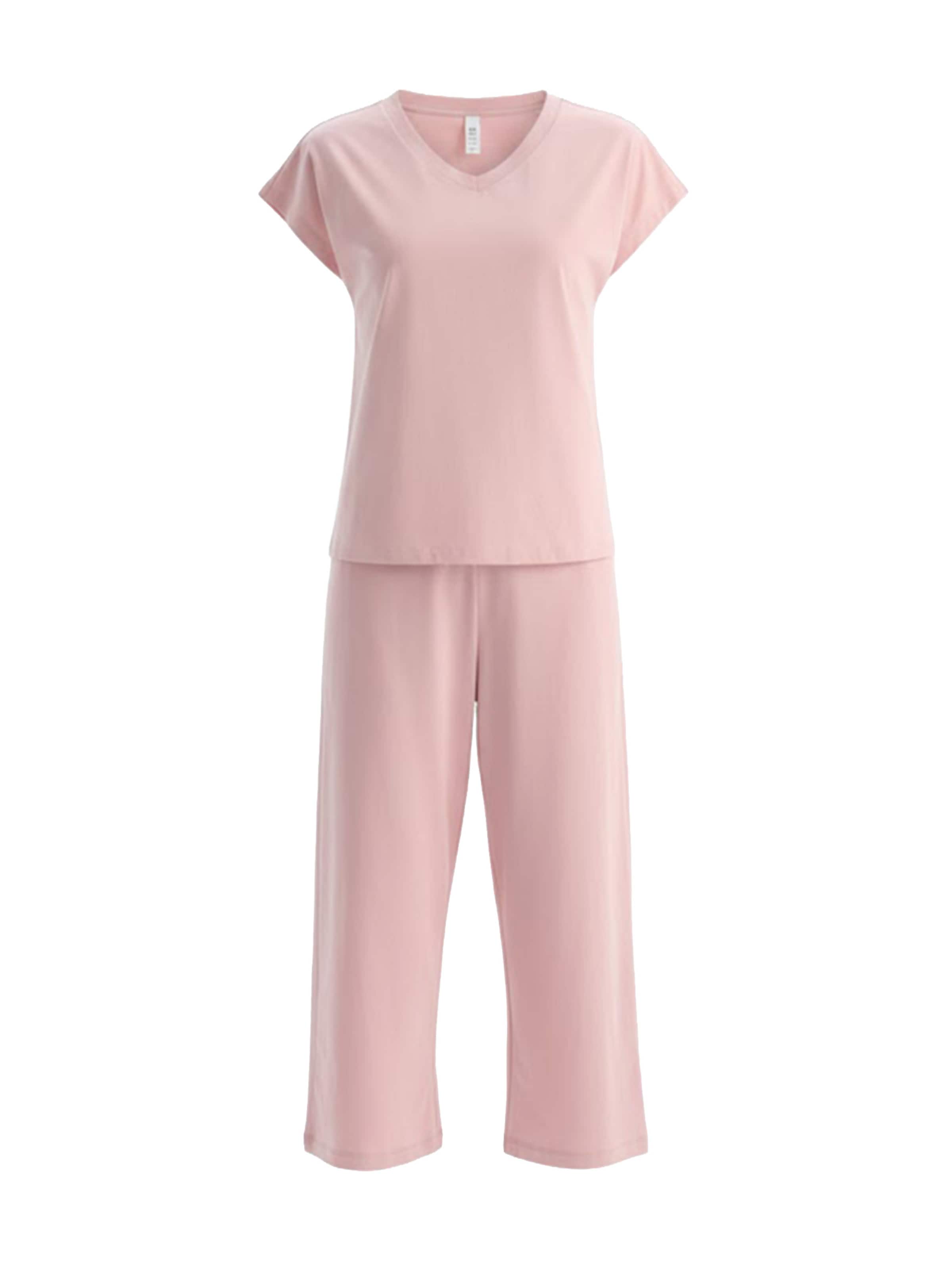 Pigiama di Dagi in rosa: frontale