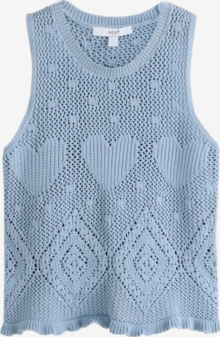 Next - Top de punto en azul: frente