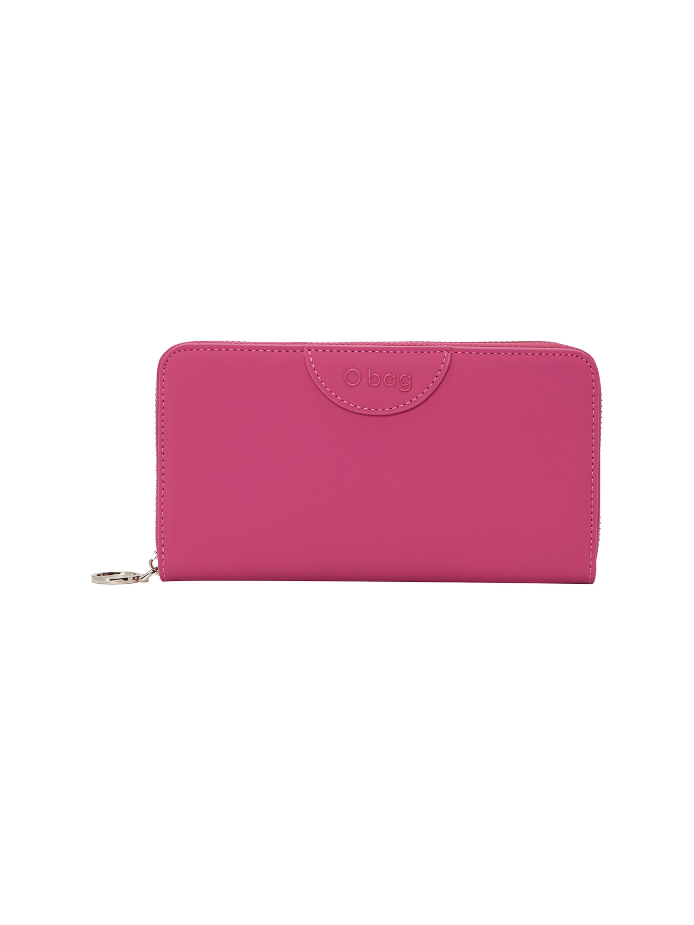 O bag Wallet in Pink: front