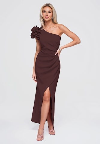 Ombre Evening dress in Brown