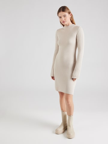 STUDIO SELECT Knitted dress 'Darina' in Beige: front