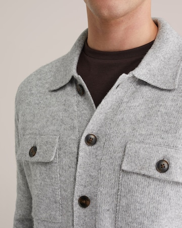 WE Fashion Gebreid vest in Grijs