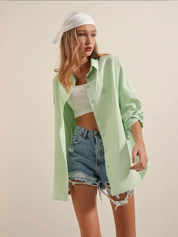 Bigdart Bluza | zelena barva: sprednja stran