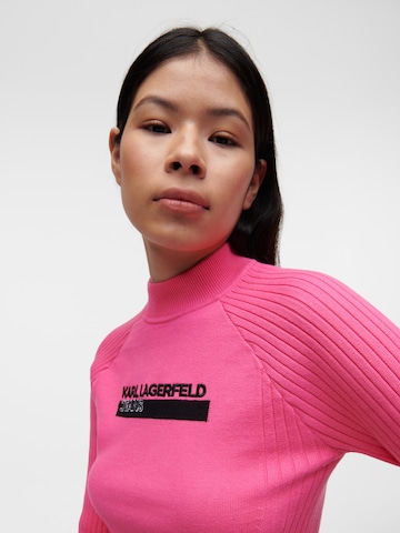 Top di Karl Lagerfeld in rosa