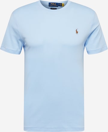 T-Shirt Polo Ralph Lauren en bleu : devant