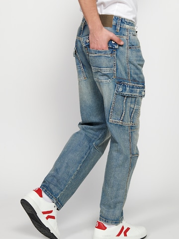 KOROSHI tavaline Klapptaskutega teksapüksid, värv sinine