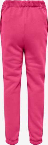 KIDS ONLY Tapered Trousers 'Every' in Pink