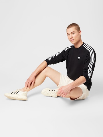 ADIDAS ORIGINALS Sweatshirt 'Adicolor Classics 3-Stripes' in Schwarz