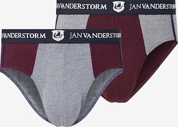 Jan Vanderstorm Panty ' Dix ' in Red: front