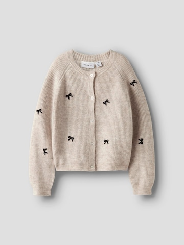 NAME IT - Cárdigan en beige