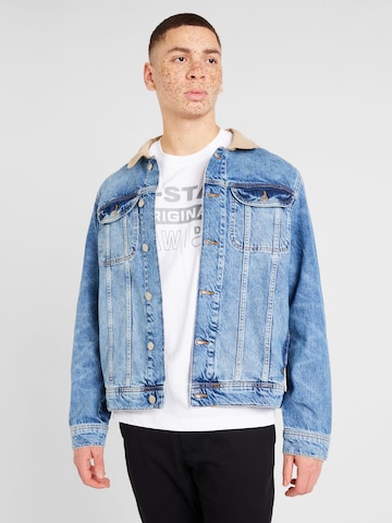 Veste mi-saison 'VADER' River Island en bleu : devant