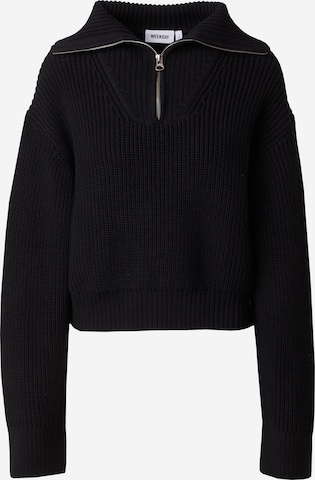 WEEKDAY - Pullover 'Grace' em preto: frente