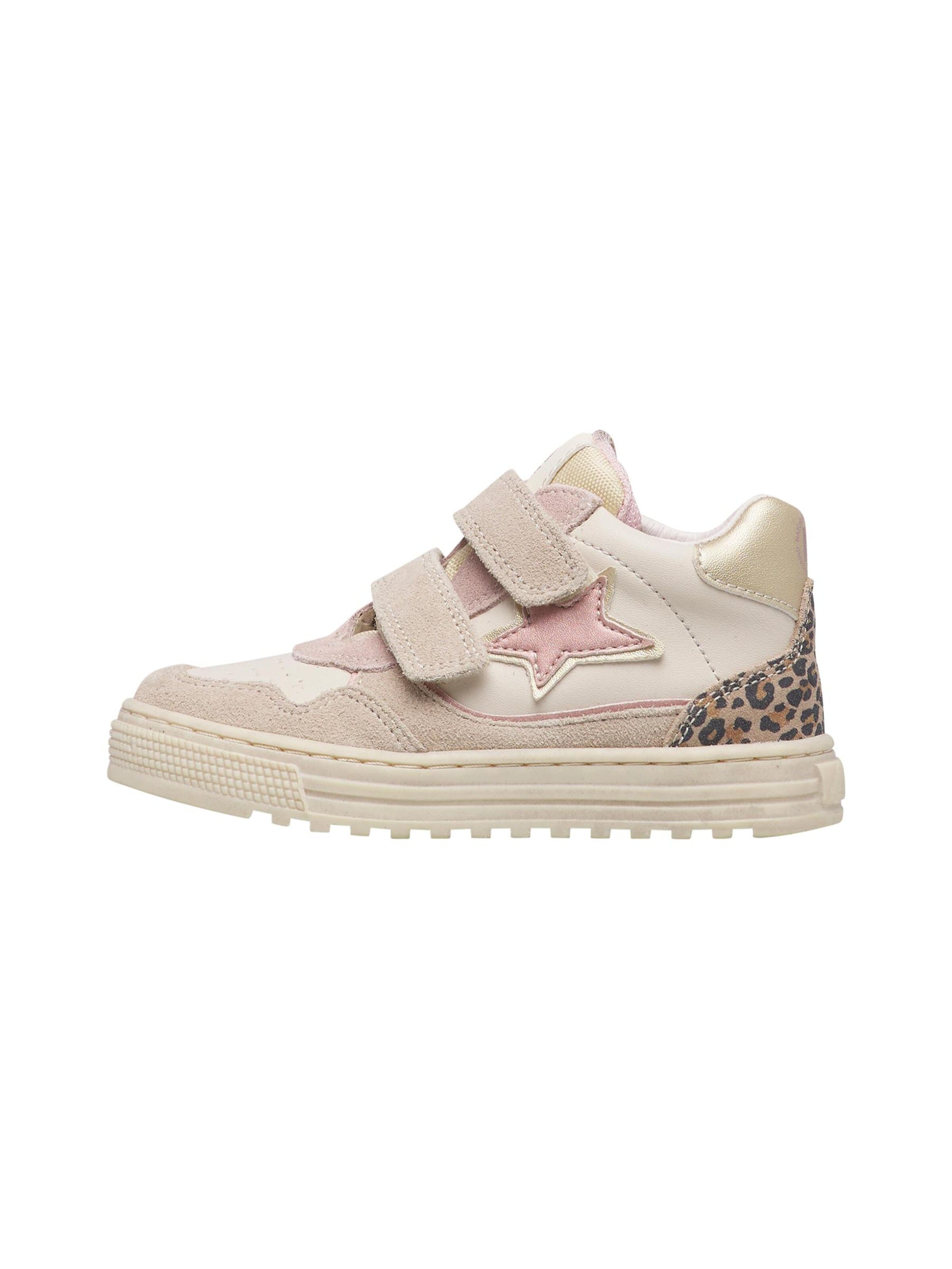 NATURINO Sneakers 'HESS HIGH 3 VL.' in Wit: voorkant