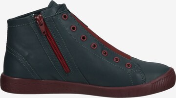 Softinos High-Top Sneakers in Green