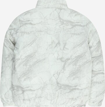 Calvin Klein Jeans Vinterjacka 'Reversible Marble AOP' i grå
