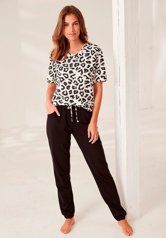 VIVANCE Pajama in Black: front