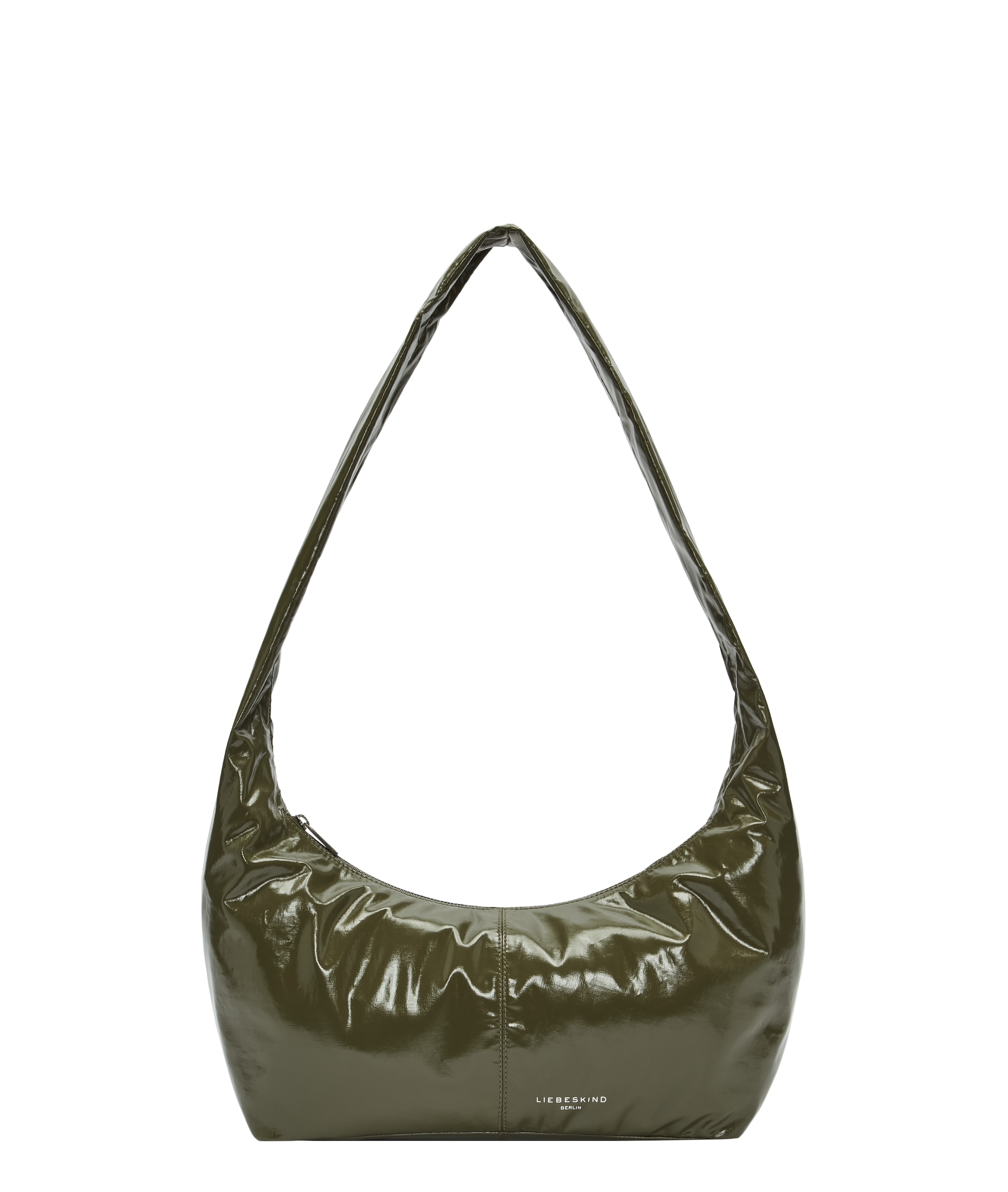 Liebeskind Berlin Schoudertas in Groen: voorkant
