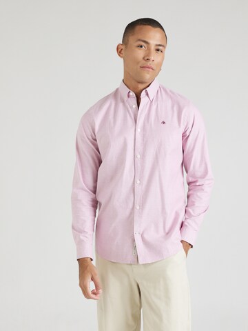 Coupe regular Chemise 'Essential' SCOTCH & SODA en rose : devant