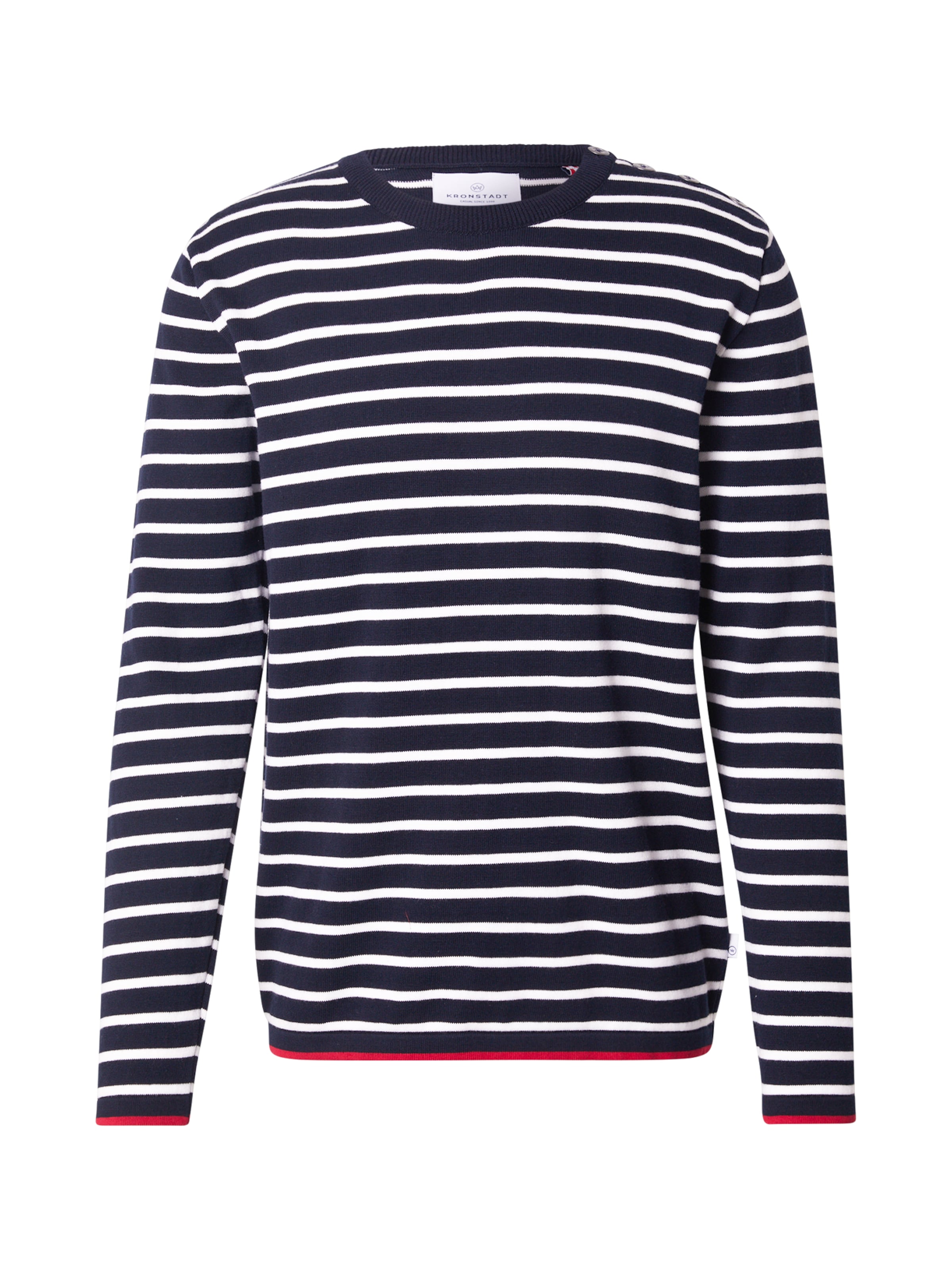 Kronstadt Sweater 'Oscar' in Blue: front