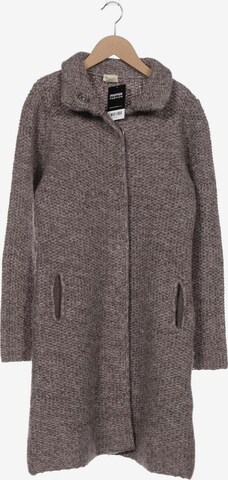 hessnatur Jacket & Coat in S in Grey: front
